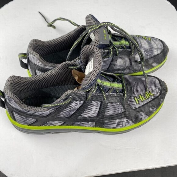 Huk Attack Men’s Size 8 Gray Performance Fishing Angler Sneaker Athletic Shoes - Picture 7 of 13